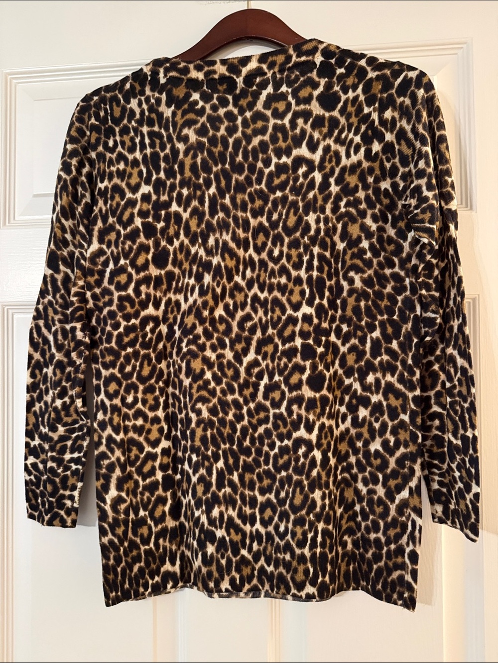 J Crew leopard Tippi sweater small - Picture 3 of 3